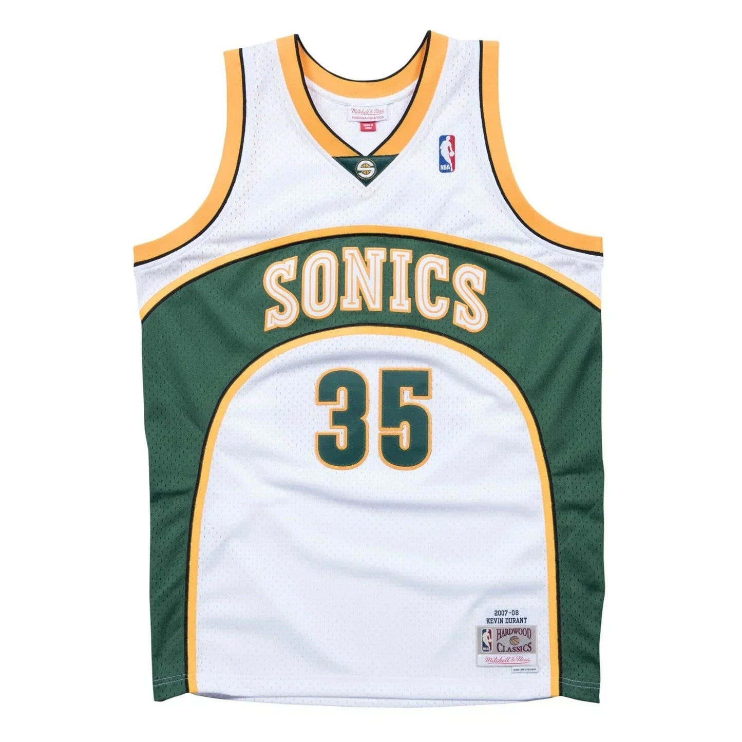 Swingman Seattle Supersonics Mitchell & Ness Hardwood Classics 2006/07 Jersey