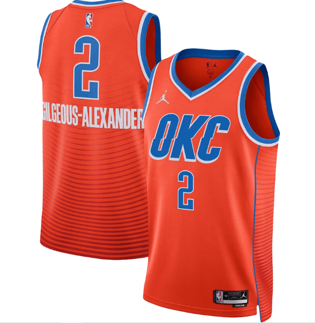 Oklahoma City Thunder Statement Edition Jersey