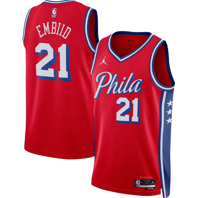 Philadelphia 76ers Statement Edition Jersey