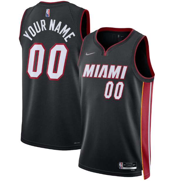 Miami Heat Icon Edition Diamante 75th Jersey