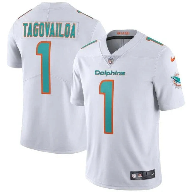 Nike 2024 Miami Dolphins White Jersey
