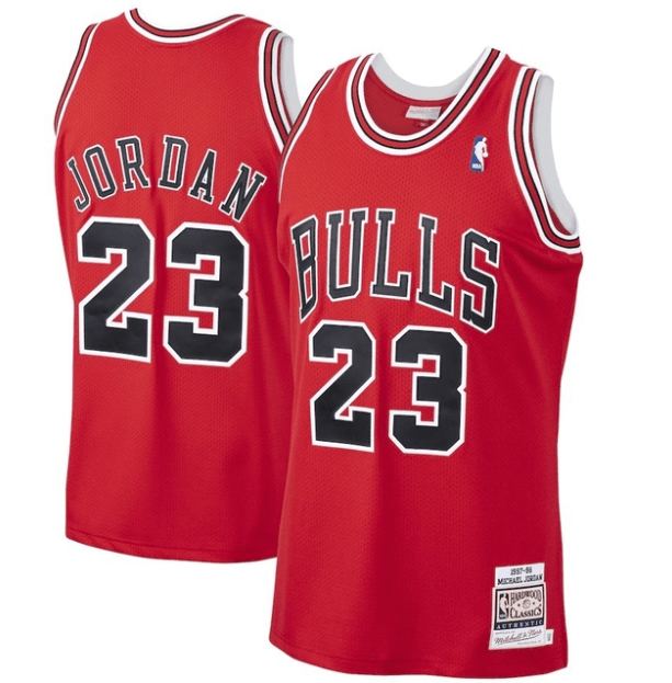 Swingman Chicago Bulls Mitchell & Ness Hardwood Classics 1997/98 Red Jersey