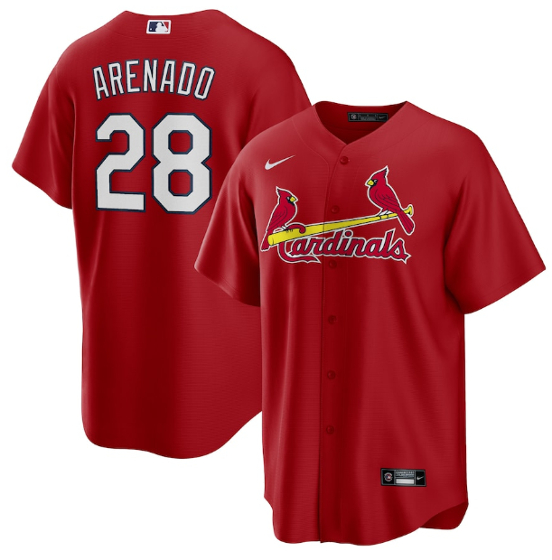 Saint Louis Cardinals Red Jersey