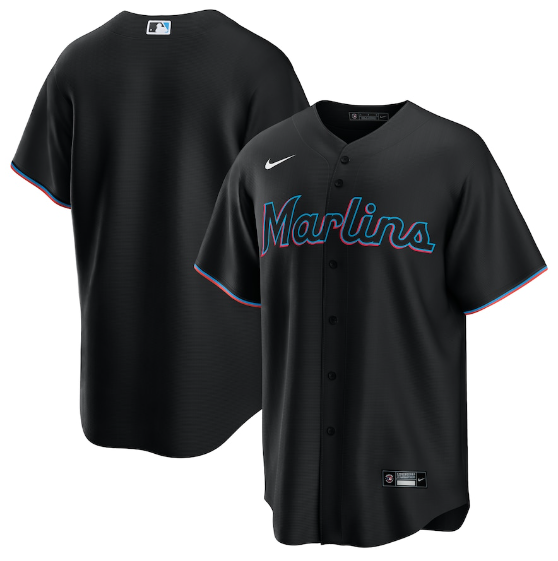 Miami Marlins Black Jersey
