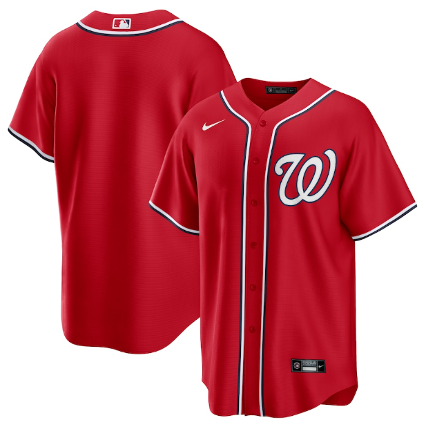 Washington Nationals Red Jersey